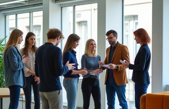 Photo de l'équipe ÉquipeRH Solutions au bureau de Lyon